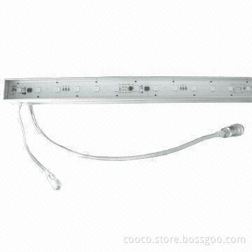 Waterproof Super Flux LED Rigid Strip Light with 12V DC Operating Voltage and 7.2W Power Dissipation